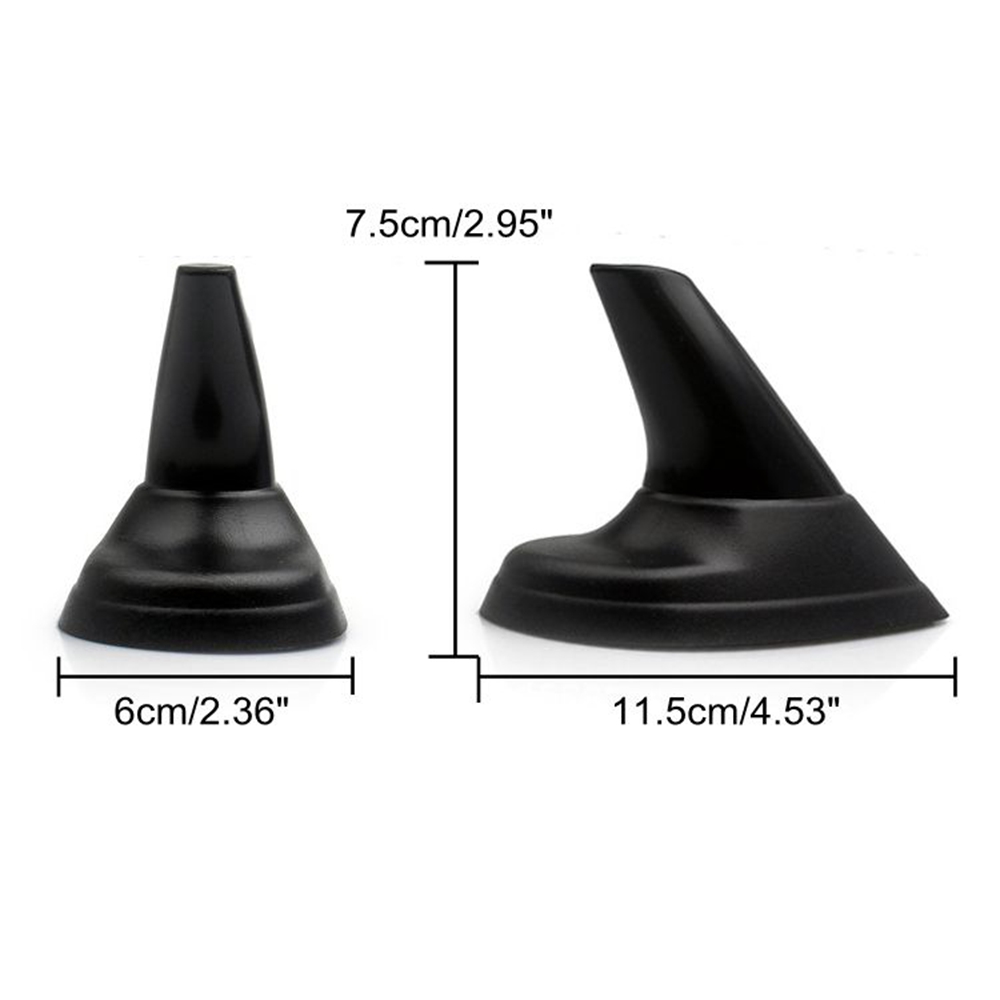 Ăng Ten Hình Vây Cá Mập Bằng Nhựa Màu Đen Trang Trí Cho Xe Hơi SAAB 9-5 9-3 Aero Wagon