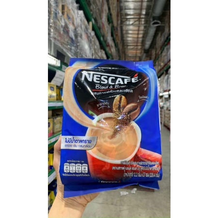 Nescafe Blend &amp; Brew Thái Lan không đường