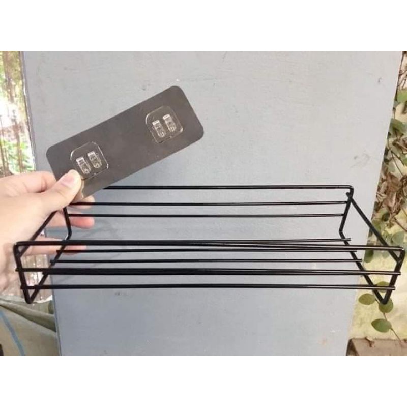 Kệ sắt dán tường để đồ nhà tắm đa năng(  HÌNH CHỮ NHẬT)