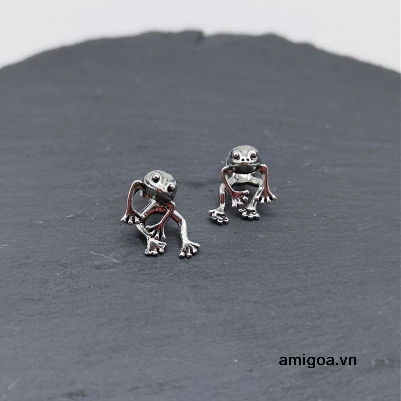 ✨✨Khuyên Tai Nữ Trang Tạo Hình Con Ếch Độc Đáo