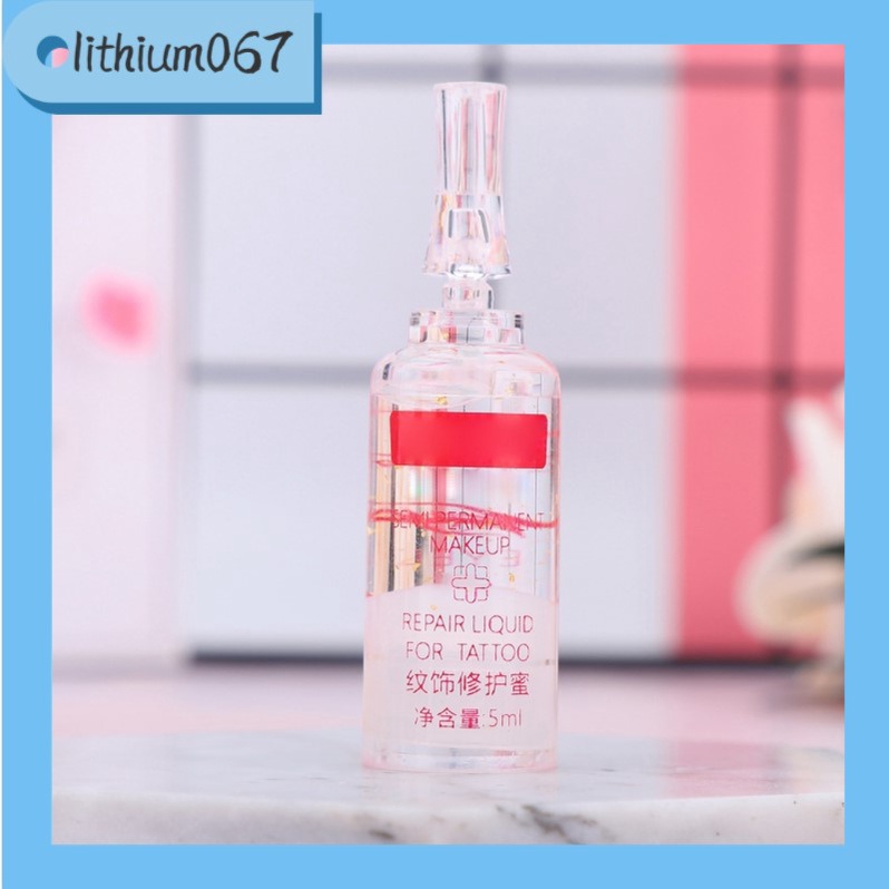 Gel phục hồi chăm sóc da dạng lỏng chống sẹo vết thâm sau xăm cho lông mày lông mi 5ml