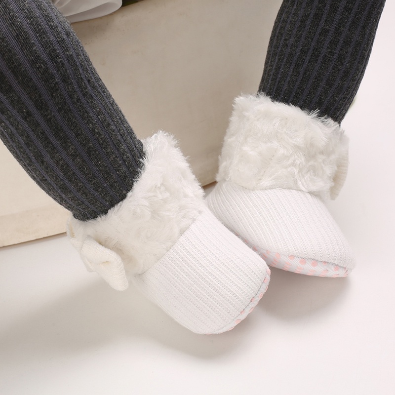 Giày Bốt Giữ Ấm Mùa Đông Cho Bé 0-18 Tháng Tuổi