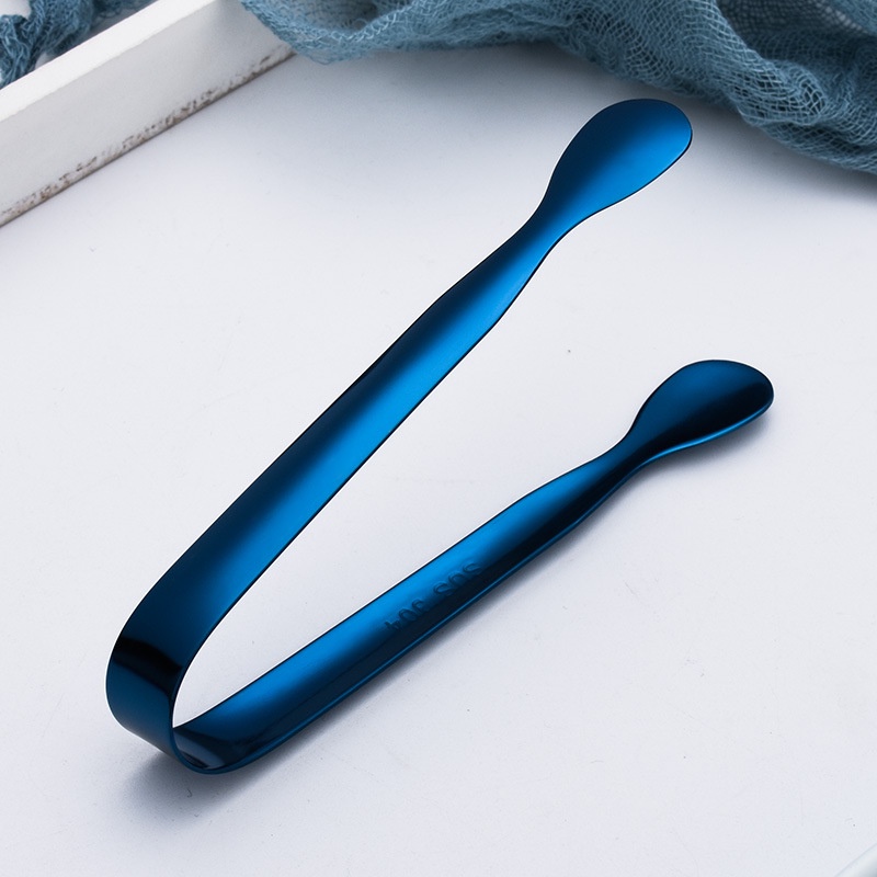 Kẹp Gắp Đá/Thức Ăn/BBQ Bằng Thép Không Gỉ 10.8cm Cho Nhà Bếp