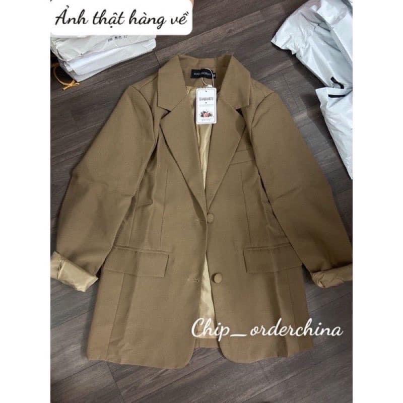 Áo blazer nữ hàng siêu cấp quảng châu loại 1 có đệm vai | BigBuy360 - bigbuy360.vn