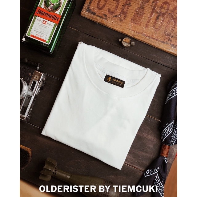 Áo Thun Trơn Olderister - Màu Trắng