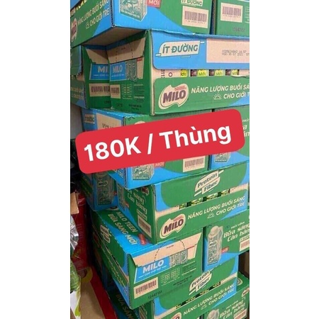 ( 180K / Thùng ) 🥛🥛🍫🍫 MILO_nắp_vặn CAO KHOẺ ( ĐẬM ĐÀ hơn MILO Hộp Giấy ) 😱😱