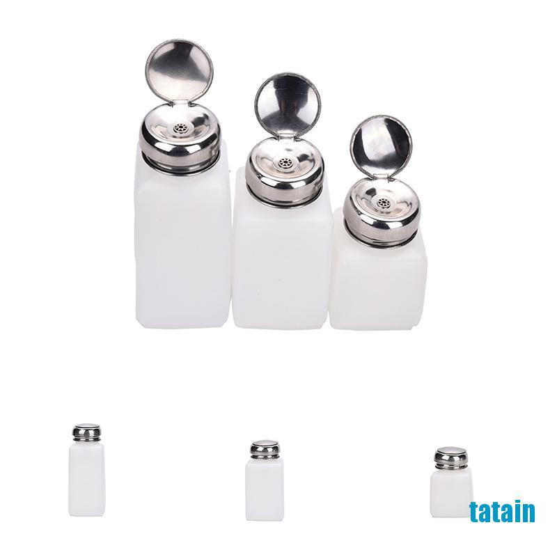 Chai đựng dung dịch tẩy sơn móng dạng nhấn tiện dụng