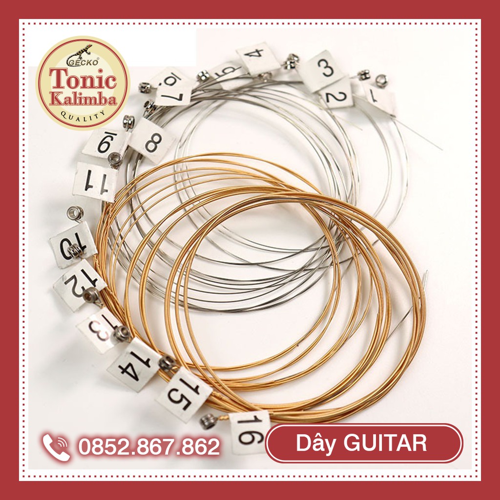 Dây đàn guitar dây dự phòng cho đàn guitar acoustic guitar classic TE-06