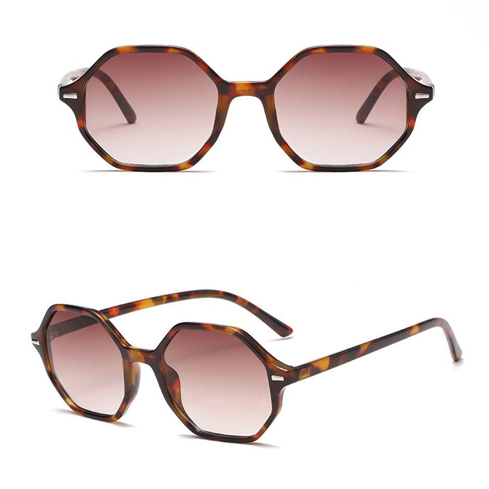 Kính Mát Hình Đa Giác Chống Tia UV400 Thời Trang Hàn Quốc Cho Nữ