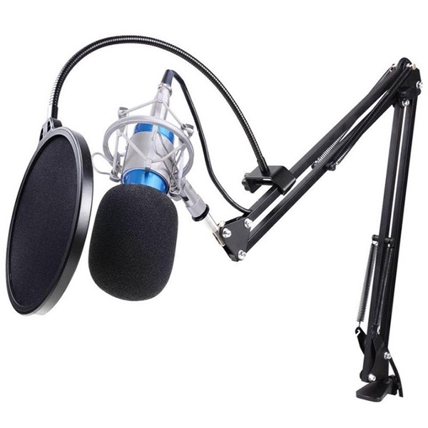 Màng Lọc Âm và Chân Kẹp mic Thu Âm -Giá Đỡ Mic Livestream - Kẹp Bàn Treo Mic và Màng Lọc POP