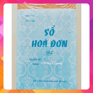 Hóa đơn 2 liên - cuốn - 100 tờ/cuốn - 13cmx19cm