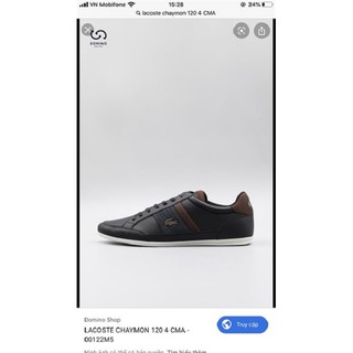 Giày Lacoste Chaymon