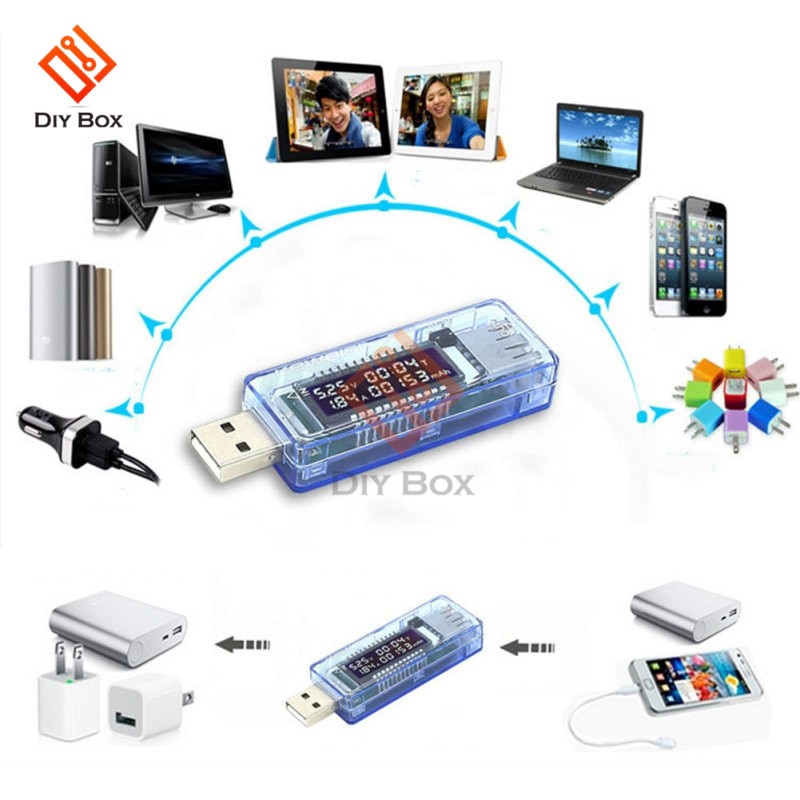 Thiết bị USB kiểm tra điện áp sạc của điện thoại | BigBuy360 - bigbuy360.vn