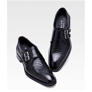 Giày Tây Monk Strap Khóa Kéo