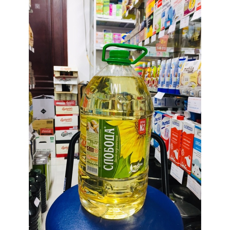 Dầu ăn hướng dương Sloboda Organic 5L Nga