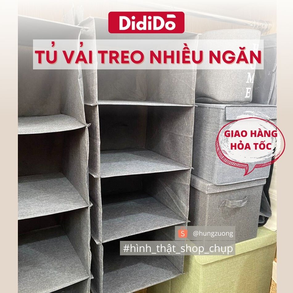 Tủ Vải Treo nhiều ngăn