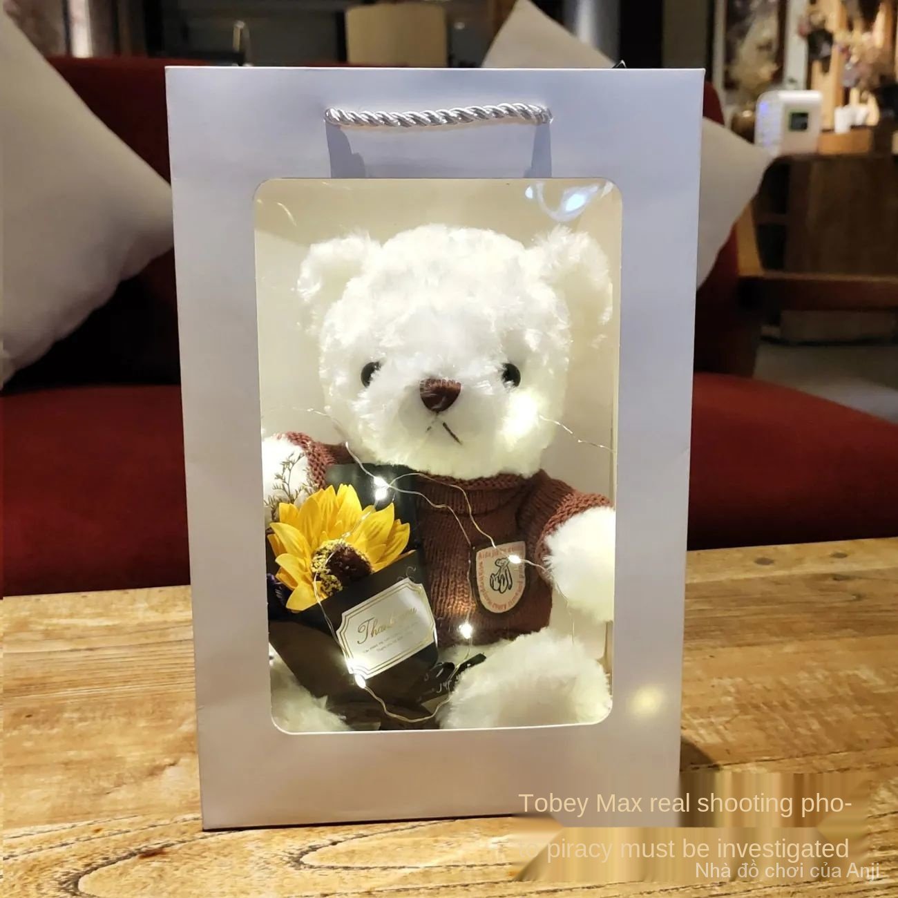 Thú Nhồi Bông Hình Gấu Teddy Xinh Xắn