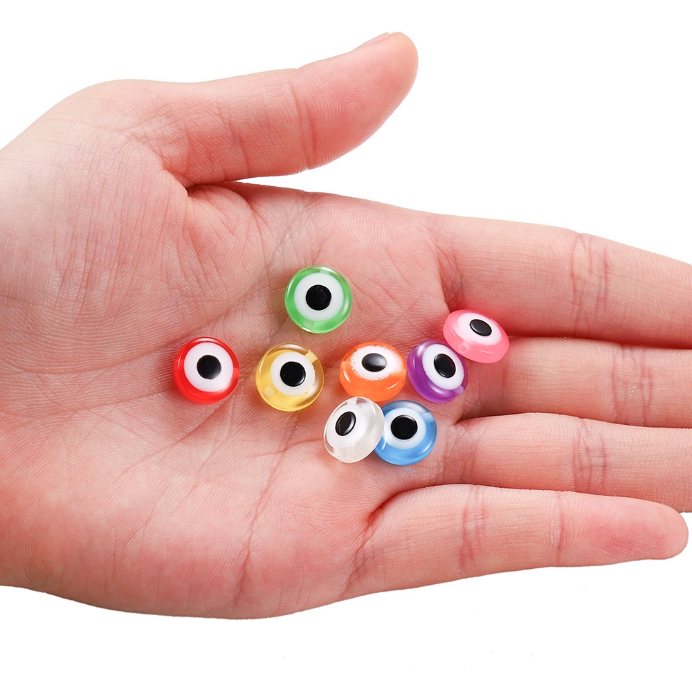 Set 50 hạt xâu chuỗi ST.KUNKKA hình oval dành cho làm đồ trang sức thủ công DIY