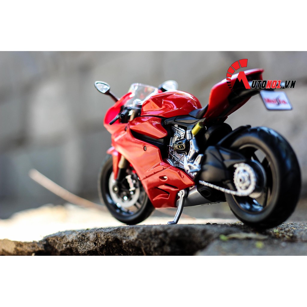 MÔ HÌNH XE DUCATI 1199 PANIGALE 2011 RED 1:12 MAISTO 1199