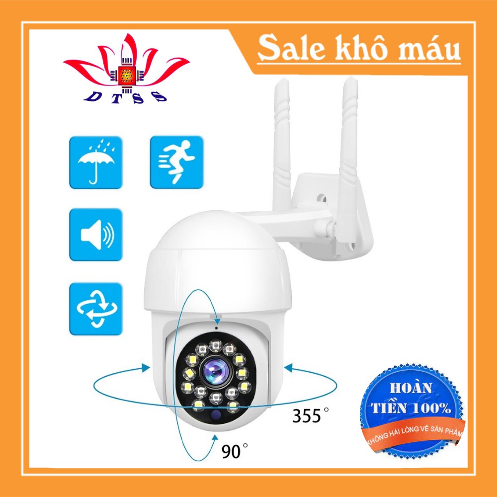 Camera wifi YooSee PTZ mini xoay 360 - Full HD Siêu nét 2.0mpx - BH30014 - Hàng chính hãng chất lượng cao