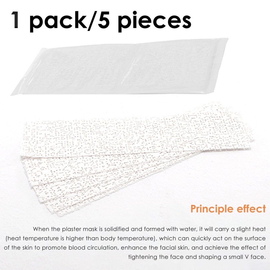 Mặt Nạ Định Hình 5D Tẩy Tế Bào Chết Làm Săn Chắc Da Mặt Vùng Chữ V Hiệu GLAMN Mummy