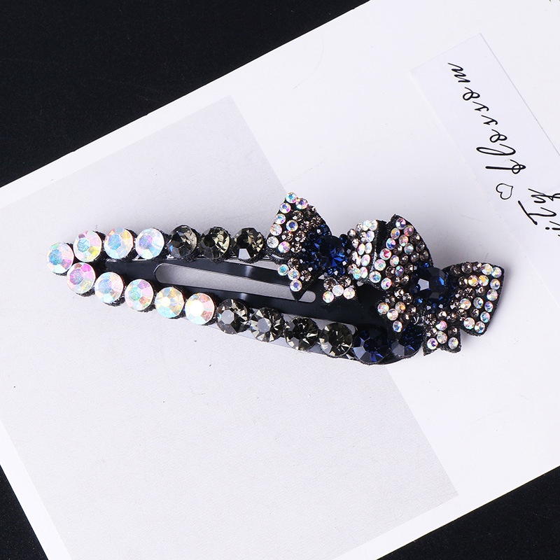 Kẹp Tóc Haimeikang Đính Đá Đơn Giản Phong Cách Hàn Quốc Thời Trang