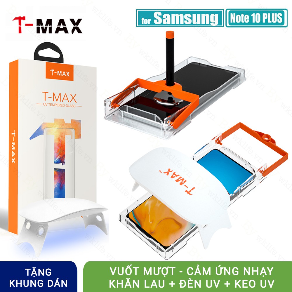 [HOT] Kính cường lực T-MAX UV dành cho Note 20 Ultra / Note 9 / Note 10 Plus