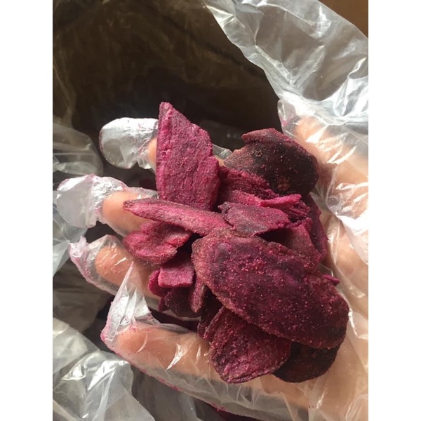 500Gr Khoai Tím Sấy Giòn Loại A