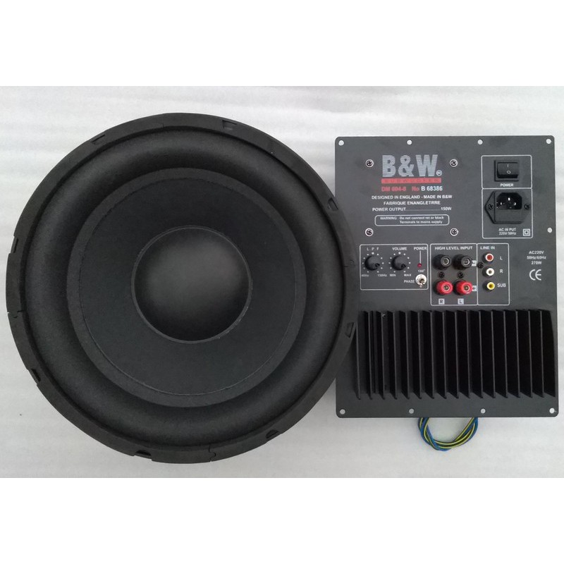 COMBO LOA SUB 30 BELL VÀ MẠCH SUB BW CAO CẤP