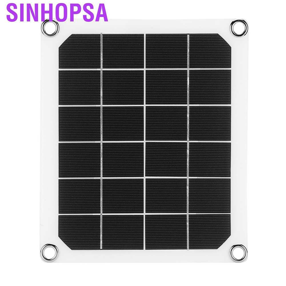 Quạt Sạc Pin Năng Lượng Mặt Trời Sinhopsa 6v 10w Cho Nhà Kính