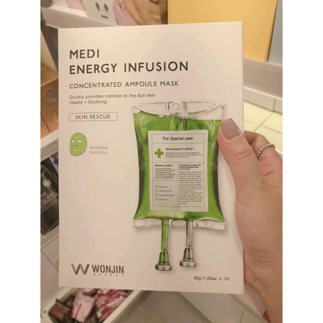 Mặt Nạ Phục Hồi Da Wonjin Effect Medi Energy Infusion Mask