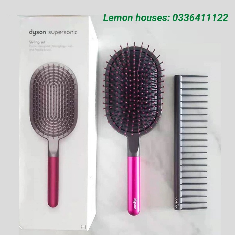 Lược chải tóc, mát xa, gỡ rối Dyson chính hãng bảo hành 12 tháng