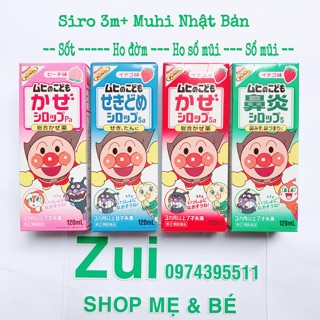 Siro 120ml 3y+ Muhi Nhật Bản
