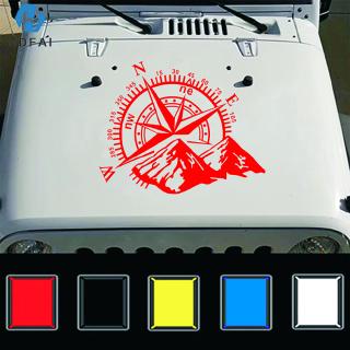 Decal dán xe hơi hình la bàn