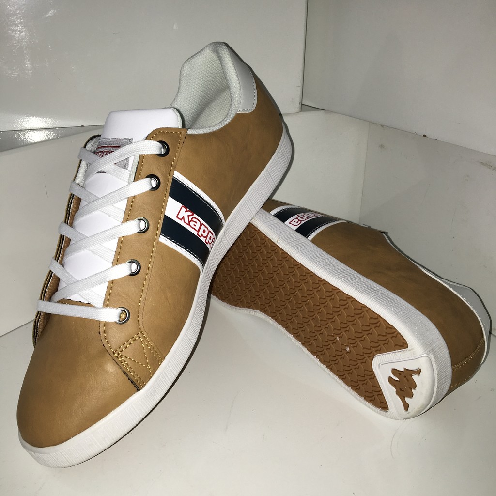 Giày sneaker thời trang nam KAPPA AGU26 (vàng da bò) VNXK