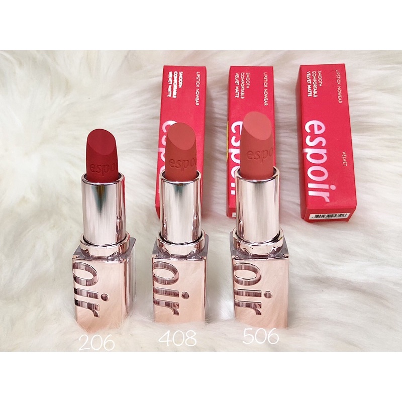 Son thỏi Espoir Lipstick Nowear Velvet