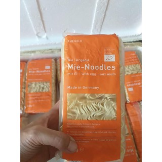 Mì tôm chứa trứng hữu cơ Mie Noodles (250gr)