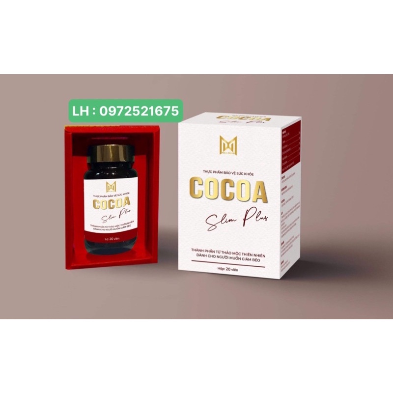 GIẢM CÂN CHÍNH HÃNG COCOA SLIM PLUS