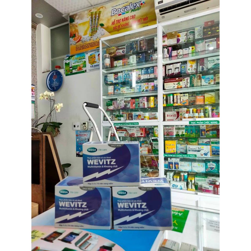 Viên uống vitamin tổng hợp Wevitz – Bổ sung Multivitamin & Khoáng Chất ⚡chính hãng⚡nhập khẩu thái lan⚡Ư