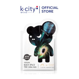 Mặt Nạ Tai Gấu Se Khít Lỗ Chân Lông THE OOZOO Black Space Pore Caring Mask