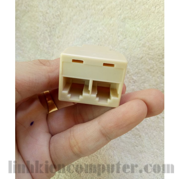 Đầu nối mạng từ 1 ra 2 - Chia mạng LAN RJ45 từ 1 ra 2