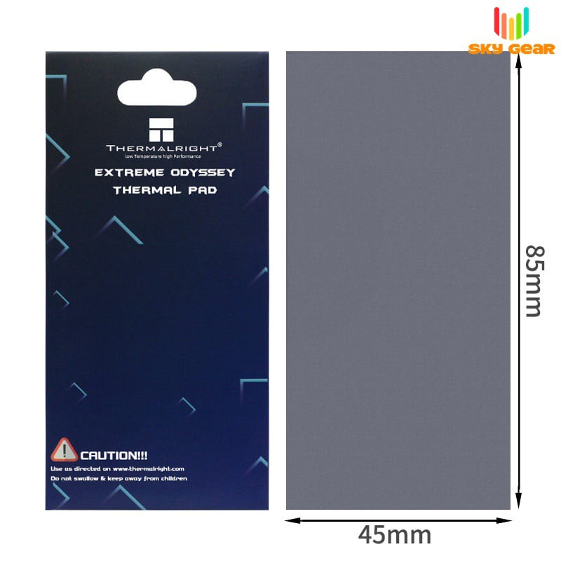 Miếng tản nhiệt Thermalright EXTREME ODYSSEY Thermal Pad 85*45