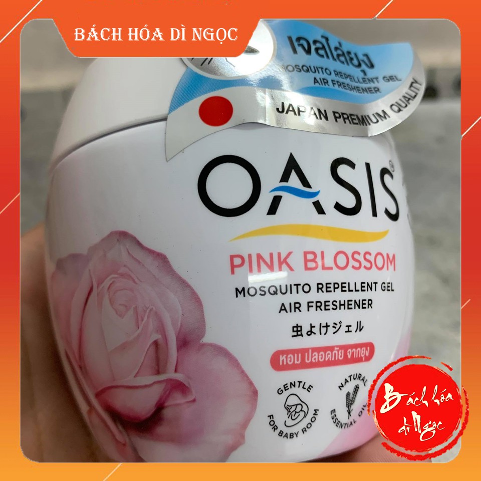 Sáp thơm Thái Lan OASIS dịu nhẹ chống muỗi 180g - Lavender, Dưa hấu, Việt quất, Cam, Hoa hồng