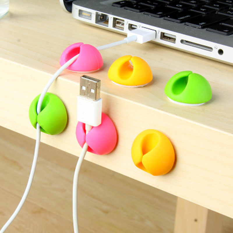 Bộ 5 dụng cụ giữ dây cáp gọn gàng tiện dụng