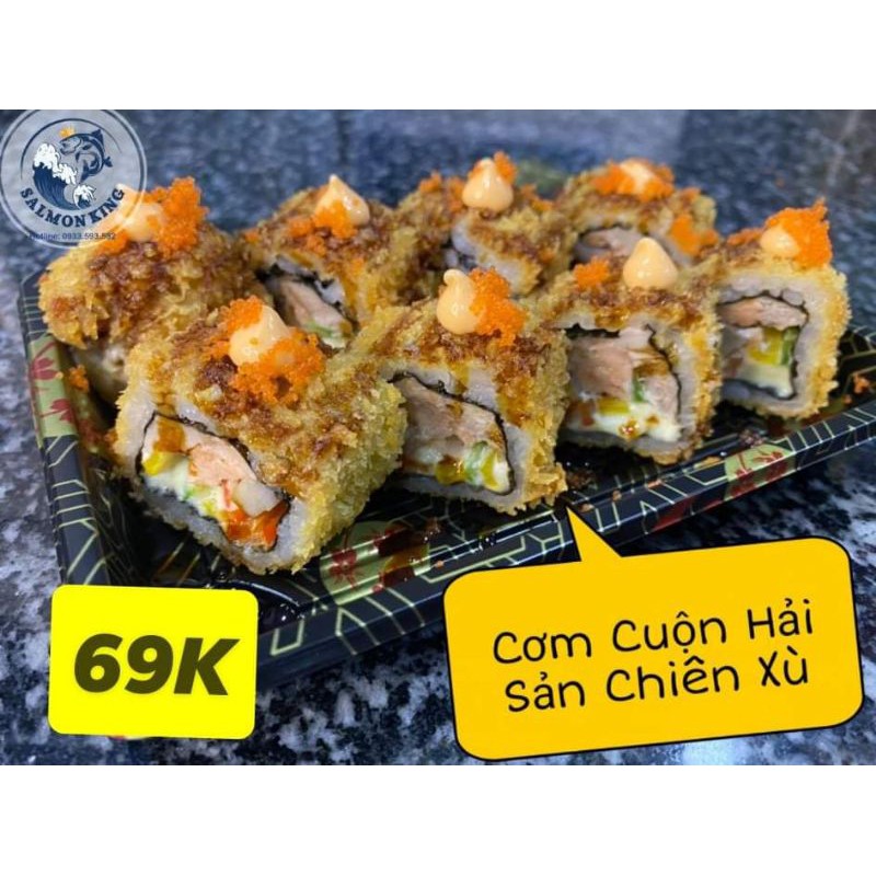 Cơm Cuộn Hải Sản Chiên Xù