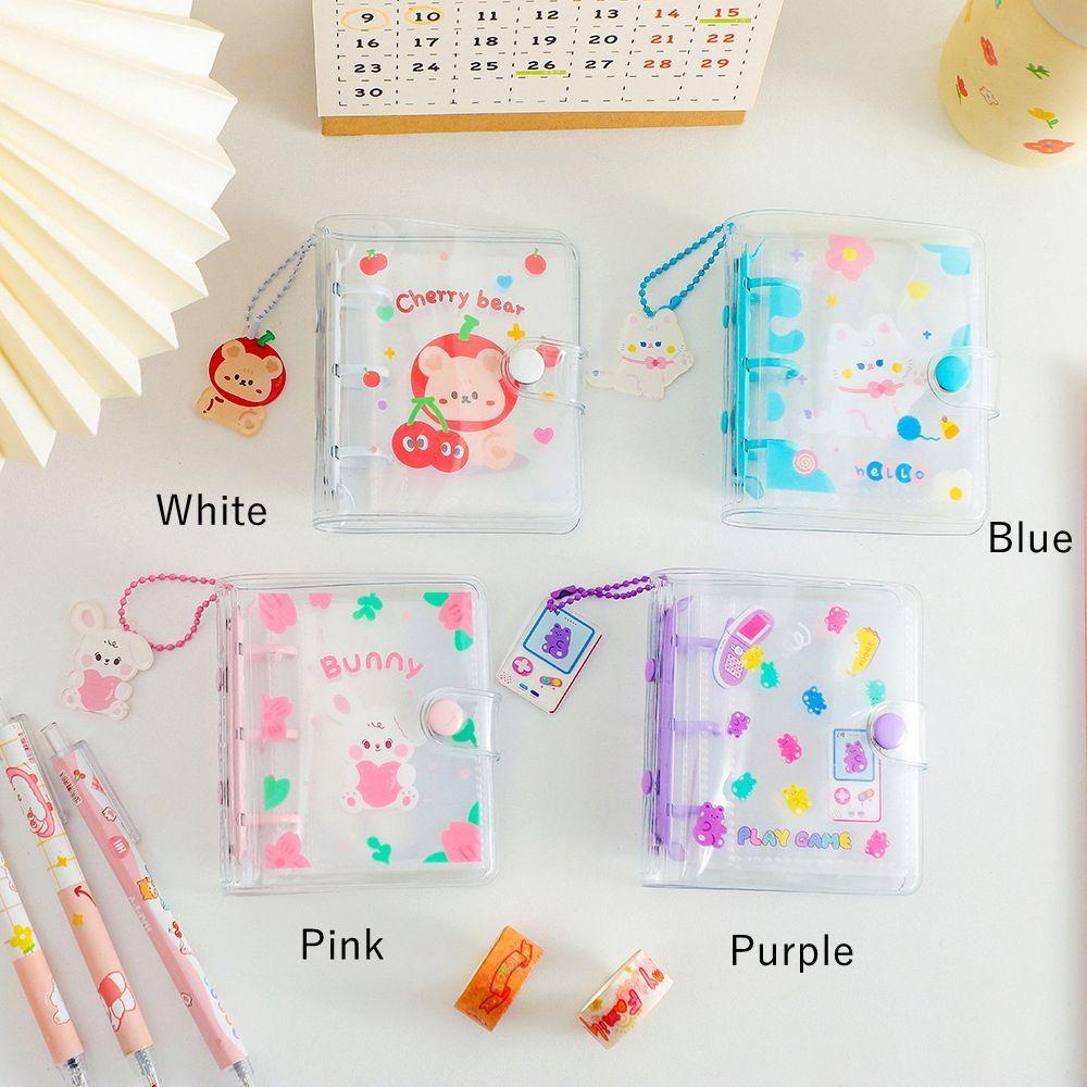 Album ảnh thẻ polaroid thần tượng PVC Kawaii trang trí nhiều màu