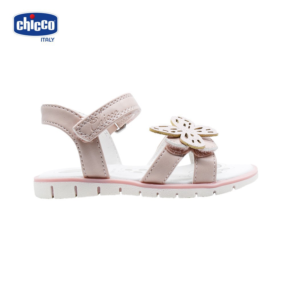 Sandal mát-xa chân bé Butterfly Chicco - Hồng Pinky