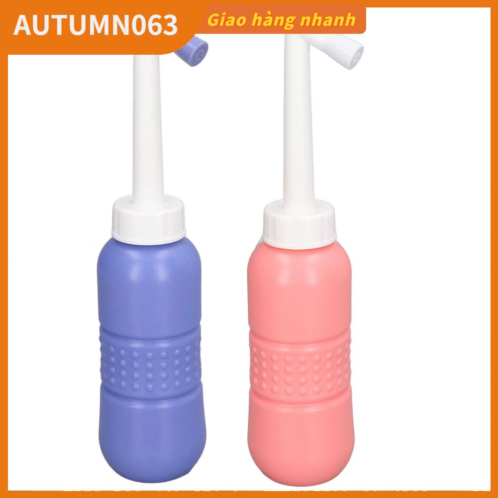 Bình xịt nước Bidet cầm tay 450ML rửa vệ sinh có vòi che bụi cho Du lịch trong nhà Ngoài trời Autumn063