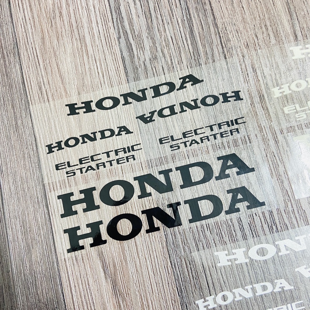 TEM CHỮ HONDA TRANG TRÍ XE CAO CẤP FULL COMBO