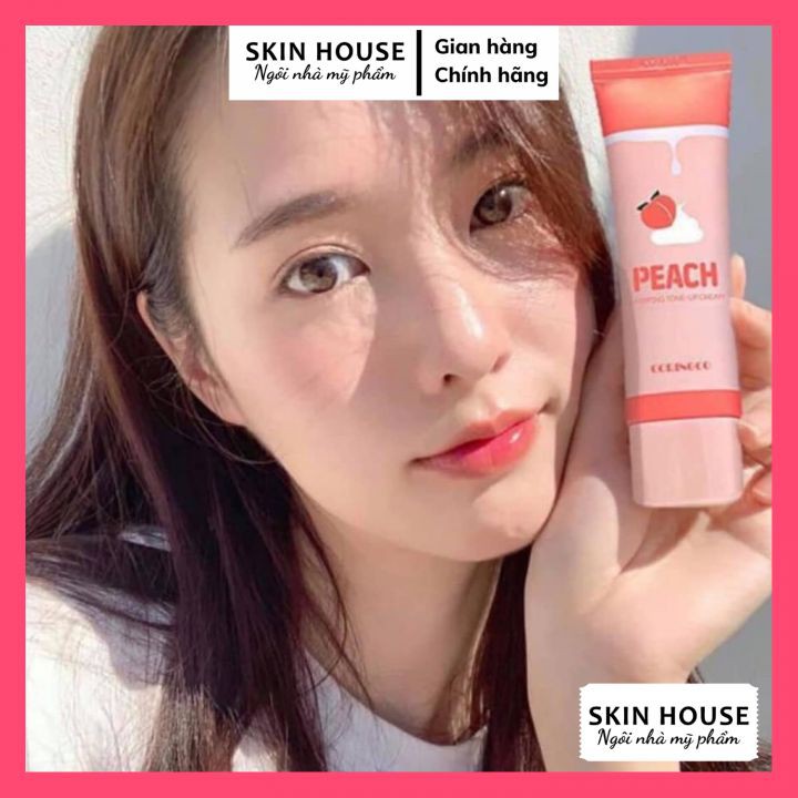 (CHÍNH HÃNG) Kem Đào Coringco Peach -  Kem Đào Dưỡng Trắng Nâng Tông Da Coringco Peach Whipping Tone Up Cream 50ml